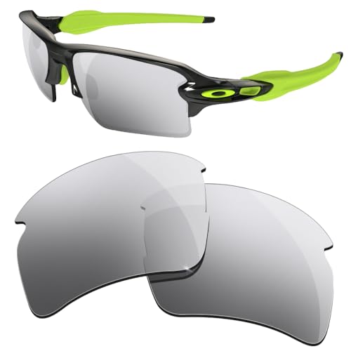 Image of Polarized Replacement Lenses for Oakley Flak 2.0 XL Sunglasses-Multi Options,with Lens Cloth