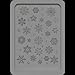 Silicone Nails Embellishment Mold Snowflake Theme Small Accessory Crafting Suitable for Beauty Enthusiasts Present Silicone Nails Art Mold