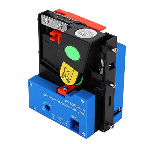Diyeeni Jeu récepteur de Monnaie, accepteur de pièces de Monnaie comparable pour sélecteur de pièces TW-800 LLL pour Jeux à Grande échelle