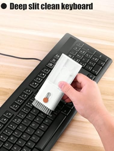 Kit Escova De Limpeza De Teclado Ferramenta Headset Fones Limpos