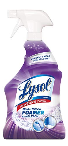 Reckitt Lysol Bathroom Cleaner Spray with Mold and Mildew Remover, Bleach, 32 Fl Oz (Pack of 1) - With 1ct Auto In-The-Bowl Toilet Cleaner, Atlantic Fresh - Thumbnail 2