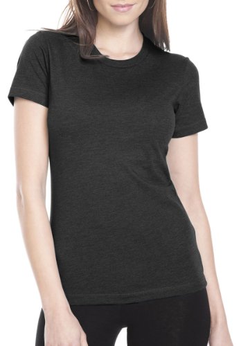 Next Level Womens CVC Crew Tee (6610) Black 3XL