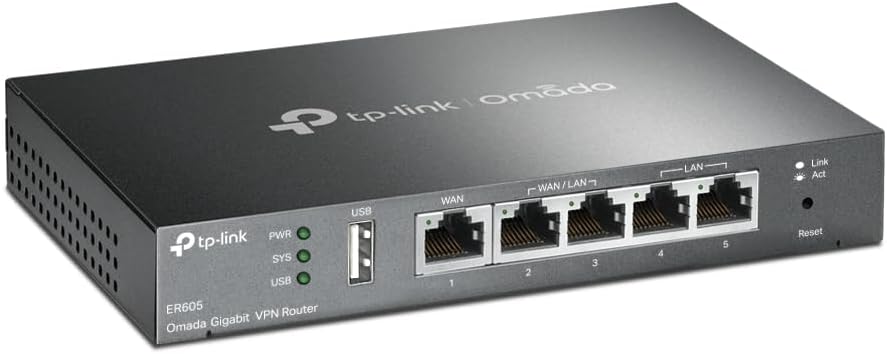 TP-Link ER605; Omada Gigabit VPN Router