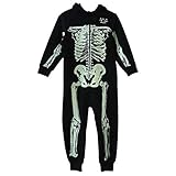 skelett kinderkostüm Hergestellt aus Baumwolle und Polyester, weich und bequem