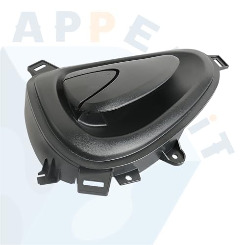 Image of APPERFiT Interior Door Handle Right Passenger Side Compatible with International Truck Durastar 4200 4300 4400 7300 7400 7500 7600 7700 8500 8600 Replaces 2505425C1 761-5103 HLK1072