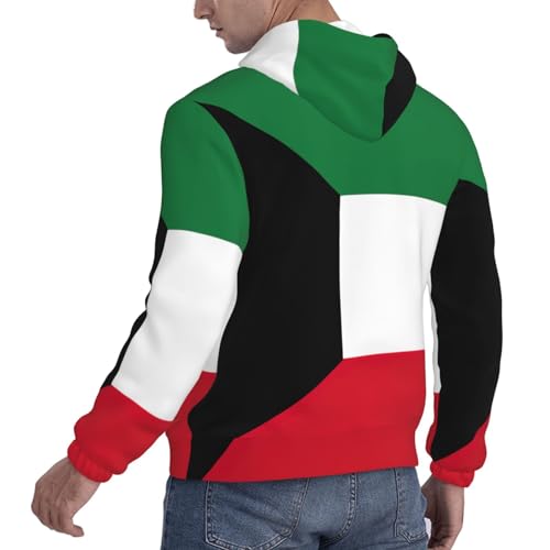 Sweat à capuche épais homme Koweït en molleton premium durable - 3