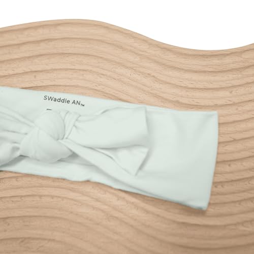 Baby Bow - Premium Soft and Stretchy Fabric Headbands, Perfect for Newborns - Mint 1-4T2