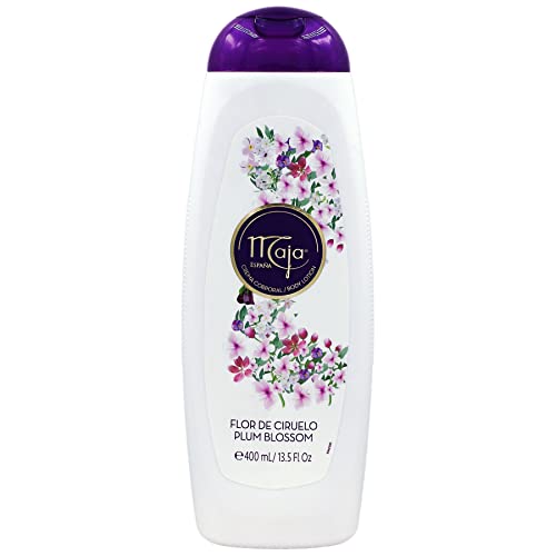 Maja Plum Blossom Body Lotion, Perfumed Body Lotion With Almond Oil And Vitamin E For Dry Skin, Keeping Your Skin Hydrated, Floral And Fruity Fragrance, 2-Pack Of 13.5 Fl Oz Each, 2 Bottles #TOP1