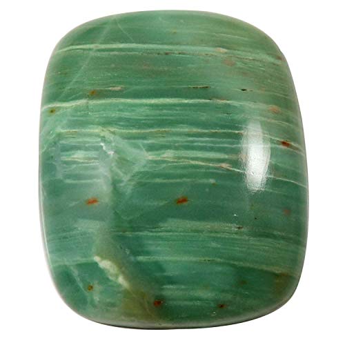 Jaspe vert de prase cabochon naturel de 52,05 carats octogonale pour création joaillerie de luxe