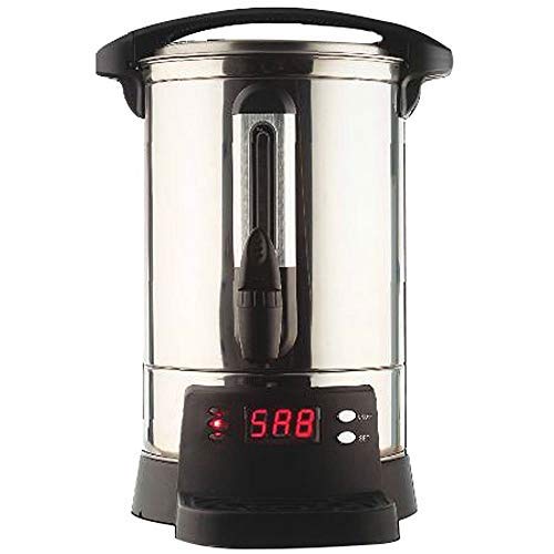 Comparison: Best Hot Water Urn For Shabbos 6 PRO Chef 65 Cup Insulated Hot Water Urn with Digital Shabbosstat Display, Stainless Steel (65 Cup Digital)