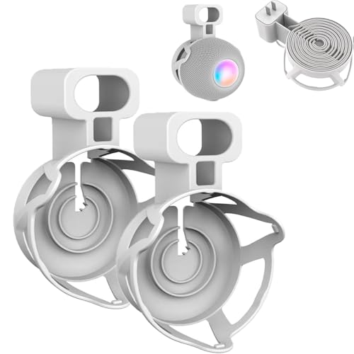 HomePod�~�j�X�}�[�g�X�s�[�J�[�R���Z���g�z���_�[�p�E�H�[���}�E���g�X�^���h�P�[�u�����[���i��ABS�n�[�h�P�[�X�\�P�b�g�ȃX�y�[�X�����L�b�`���o�X���[�����r���O���[���x�b�h���[��(���A2��)