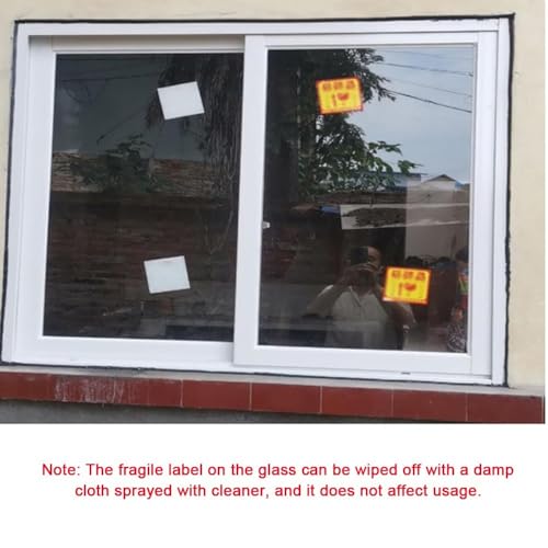 Ventana corredera de sótano anti humedad con vidrio templado horizontal gris 5