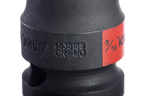 KingTony BR Soquete De Impacto Sextavado 9/16-1/2 Kingtony Br 453518S