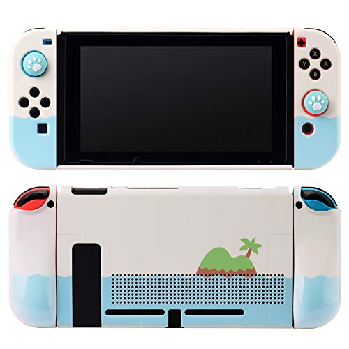 Nintendo Switch 対応 カバー、switch 対応 カバーラウンドなシリコーン保護カバー 任天堂スイッチ カバー 対応 アクセサリ (動物林保護カバー)