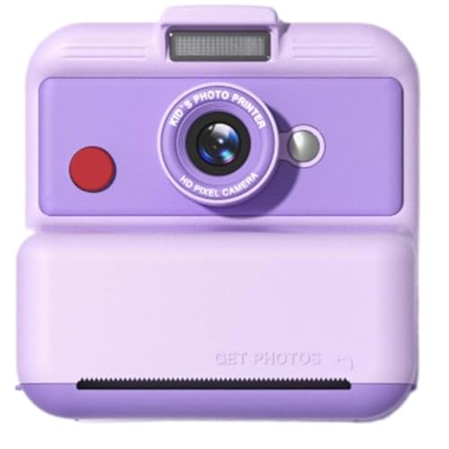 Appareil photo instantané enfants violet 1080P avec carte 32Go
