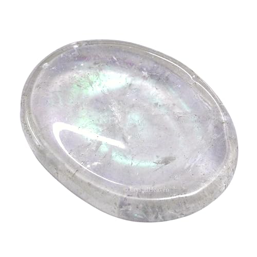 Image of Certified Angel Aura Quartz Crystal Thumb Worry Pebbles Stones for Anxiety