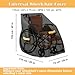 Boolico 420D Heavy Duty Oxford Wheelchair Cover Waterproof, Mobility Scooter Storage Cover for Travel Power Electric Wheelchair Dust Protective Cover, Double Needle Stitching | Bottom Elastic Band