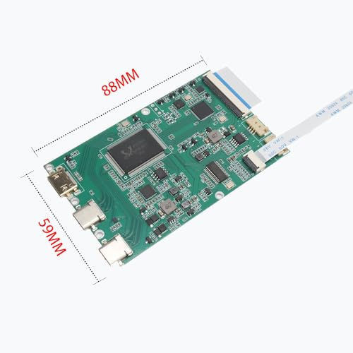 Image of 14.5Incn 2.5K Touchscrcen BarMontor,2560x720 IPS Portable CD Scrcen wth 10-Point Touch, 60 Rerteshn Rate.350nt Brightiness, USB C Drver Beard Yx25kK Tor DY Game PC (No Shell)