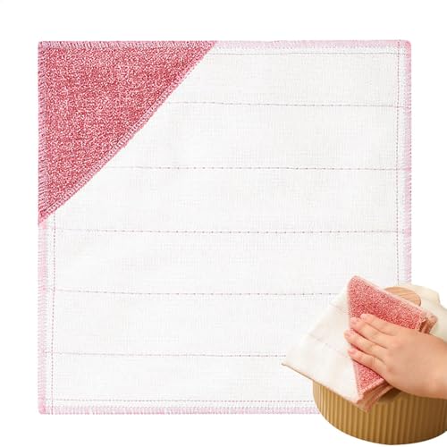 Paños de cocina, trapos de cocina de absorción rápida, paños de cocina fuertes de 11.8 x 11.8 pulgadas, y para lavar platos, limpieza, ideal para uso en cocina, multiusos para el hogar