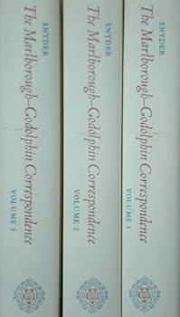 Hardcover The Marlborough Godolphin Correspondence Book