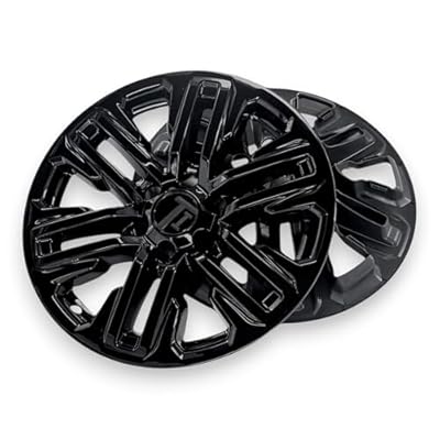 Chrome Delete Gloss Black Wheel Skin Rim Cover | 20 Inch Snap-On | 2021-2024 GMC Yukon | Yukon XL, Set of 4 | WSK717-20BLK