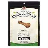 Redbarn Chew-A-Bulls (Size: Medium, Shape: Brush, 12-Count (Pack of 1))