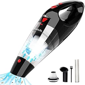 VacLife Handheld Vacuum, Car Vacuum Cleaner Cordless, Red (VL188-N)