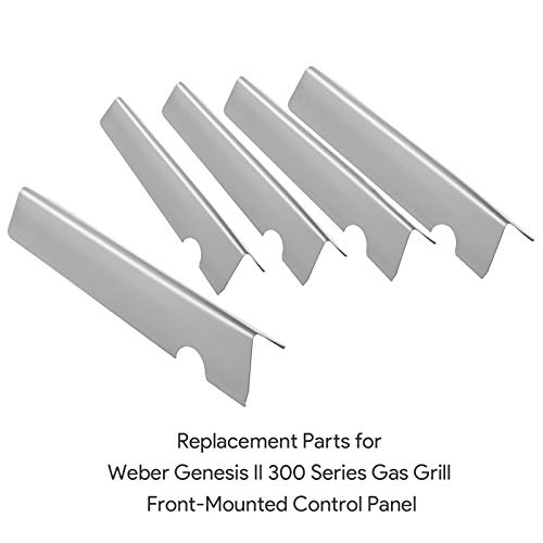 66795 66032 Flavorizer bars for Weber Genesis ii E-310 ii S-310 Grill Replacement Weber Genesis 2 S-335 II E-335 Genesis II LX S/E-340 Parts Weber Genesis II Flavorizer Bars&66040 66685 Heat Deflector