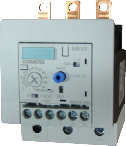Relé de sobrecarga de estado sólido Siemens Clase 20 para contactor S3 de 12.5-50A