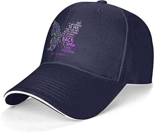 Lupus awareness butterfly of hope gorra de béisbol clásica ajustable