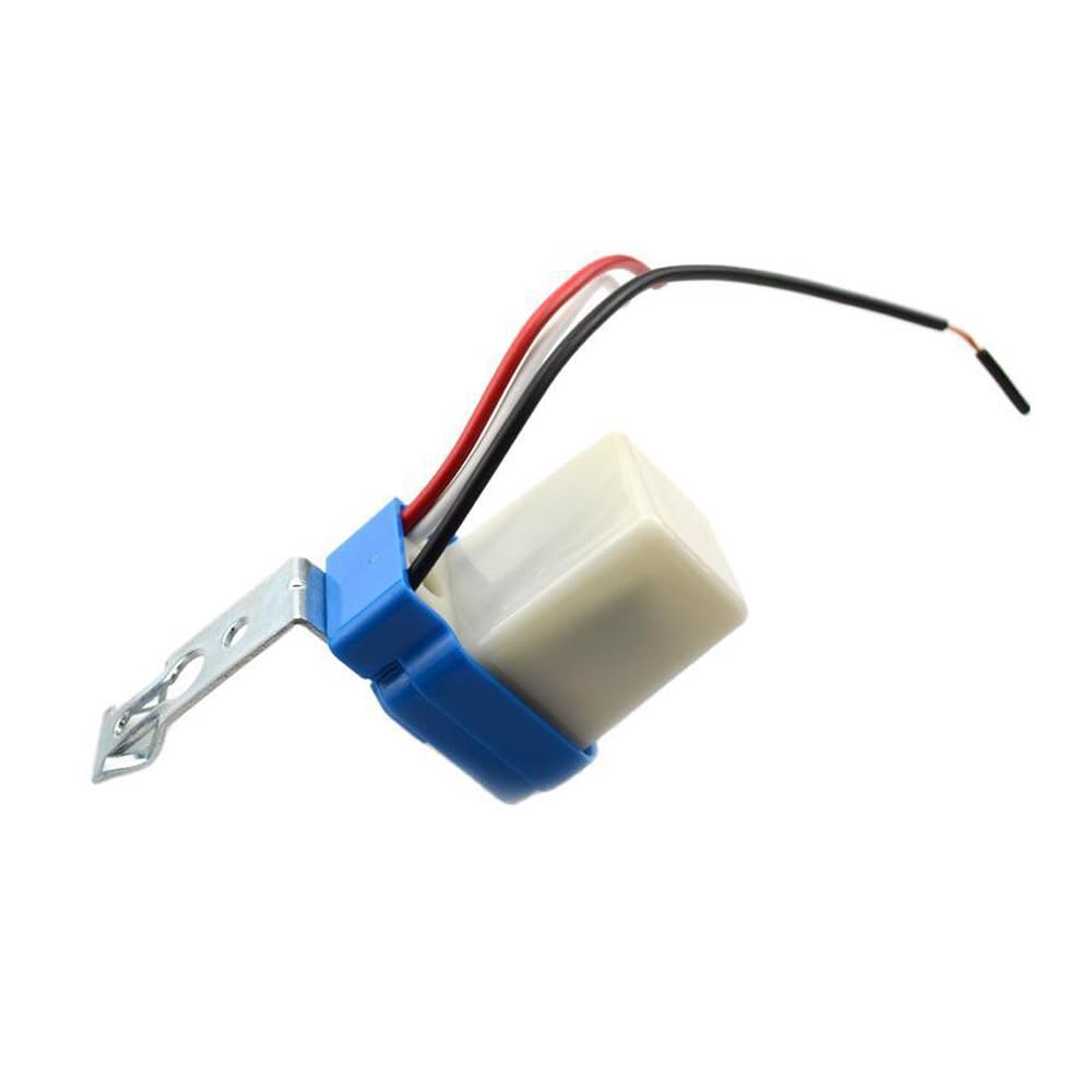 Photocell Sensor Switch, 12V Auto On Off Light Sensor for Parks Garden Outdoor Lighting Dusk to Dawn