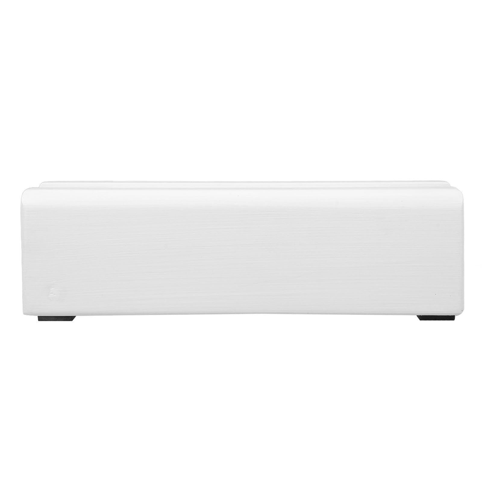Support bois blanc bords courbés anti-chute pour grand miroir