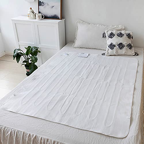 Electric Blanket Heated DOUBLE Under Bed Comfort Detachable Controller with 3 Heat Settings, Polyester, White Super Cosy Washable Fleece Heated Blanket Throws Pad, Coverlet (140x120cm 1x Control) - Cosy Home Interiors Electric Blanket Heated DOUBLE Under Bed Comfort Detachable Controller with 3 Heat Settings, Polyester, White Super Cosy Washable Fleece Heated Blanket Throws Pad, Coverlet (140x120cm 1x Control) - Image 9