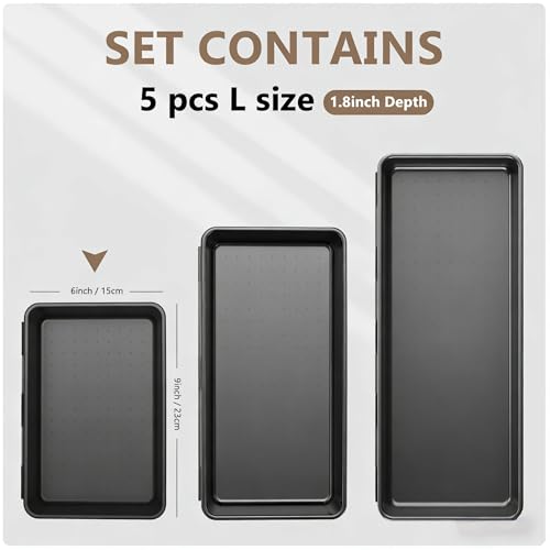 Image of A-LUGEI【Large Size】【5 Pcs】 Tool Box Organizer Tray Divider Tool Chest | 【𝟓 𝐏𝐜𝐬】 【𝗟 𝗦𝗶𝘇𝗲】