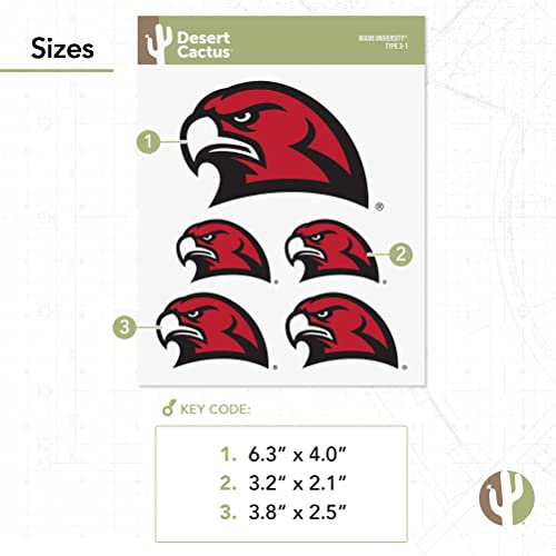 Miami-University-OH-Sticker-Redhawks-Stickers-Vinyl-Decals-Laptop-Water-Bottle-Car-Scrapbook-T3-Type-3-2