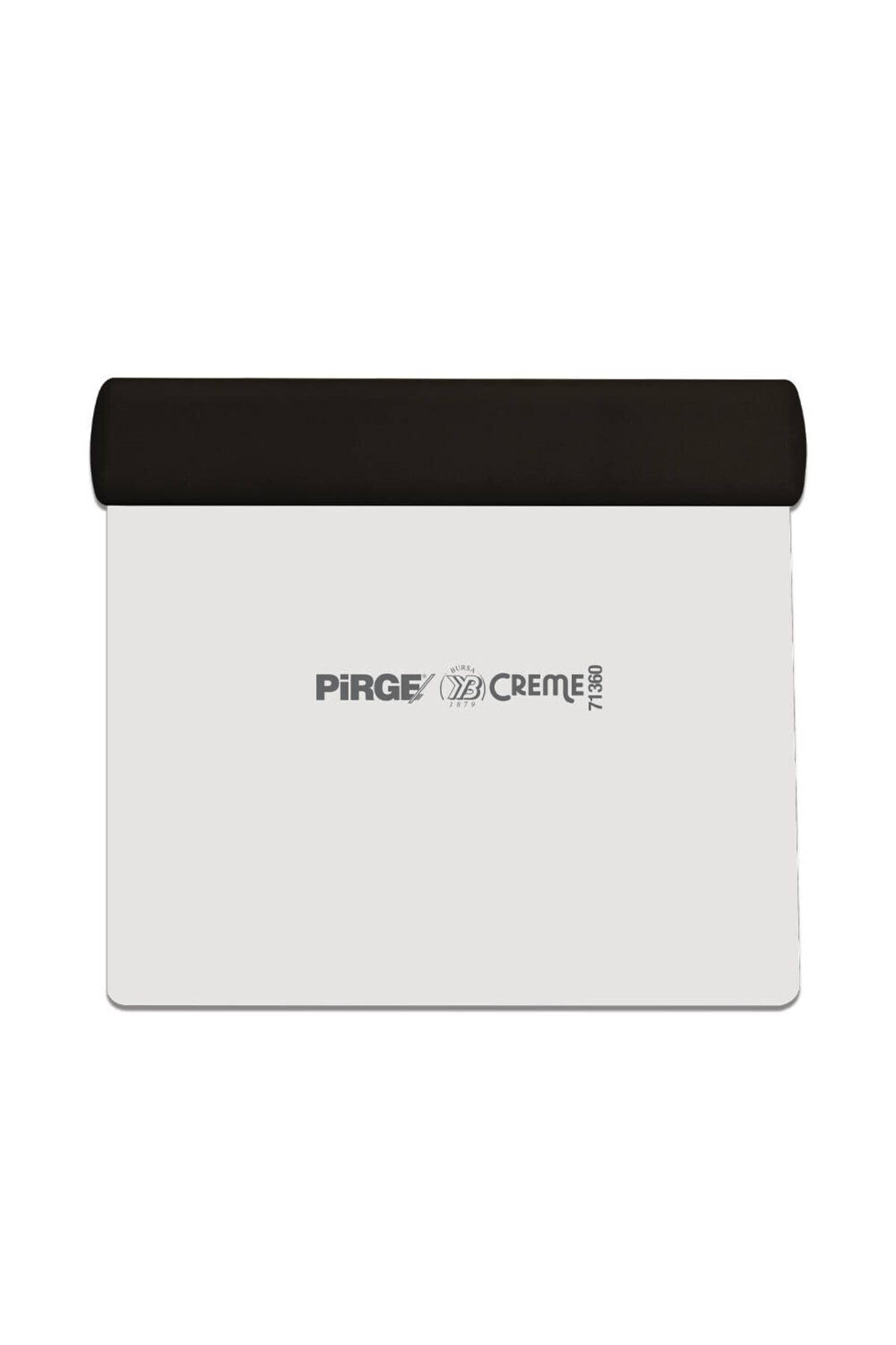 Pirge Creme Home Hamur Kazıyıcı Spatula 12 Cm Siyah