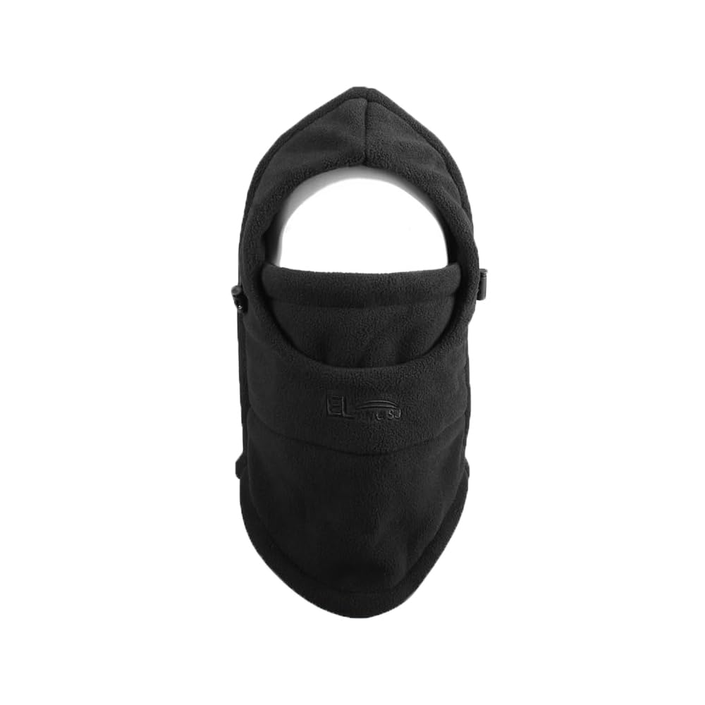 WVHTHVWBalaclava Hat, Fleece Ski Face Mask Winter Cap for Kid/Men Windproof Thermal Winter Scarf, Adjustable Double Neck Warmer