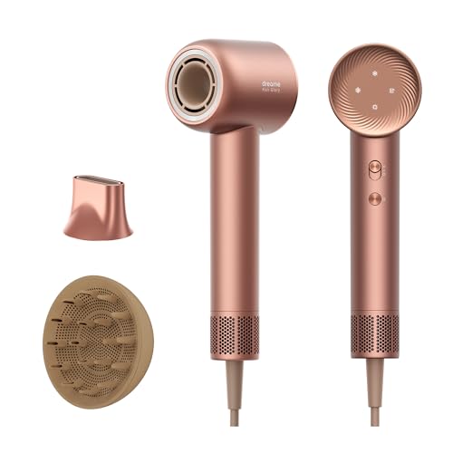 Image of DREAME Hair Glory Combo High-Speed Hair Dryer, 110,000 RPM Motor, 300 Million Negative Ions, Fast-Dry in 2 Minutes, Lightweight & Quiet, Smart Temp Control, Ideal for Smooth, Shiny Hair