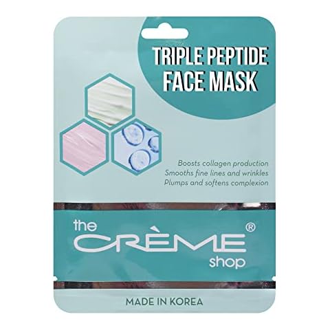 The Crème Shop Triple Peptide Mask Cover