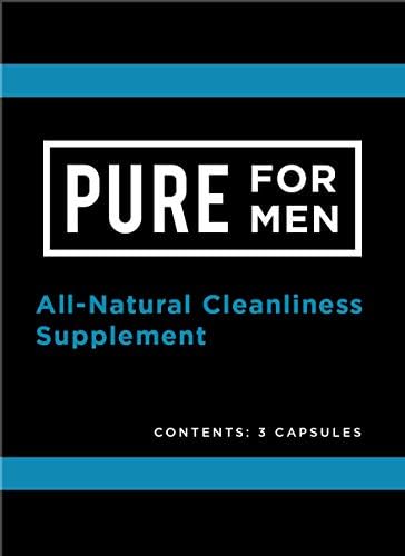 Pure for Men - The Original Vegan Cleanliness Fiber Supplement - Proven Proprietary Formula (Single Serving)