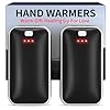 Hand Warmers Rechargeable 2 Pack Electric Hand Warmer Reusable Portable Pocket Heater USB Handwarmers Gifts for Men Women Indoor Outdoor Hiking Skiing Camping Hunting Accessories