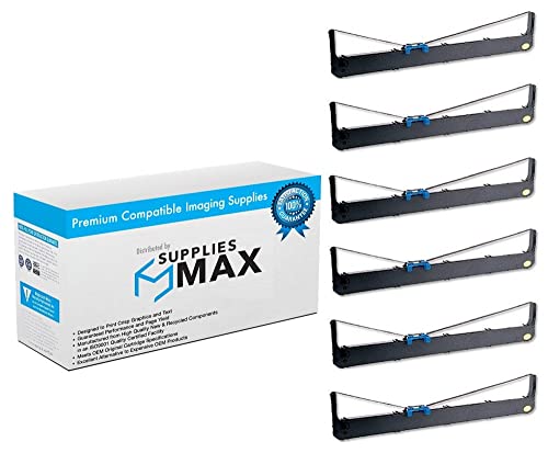 Cintas para impresora Nukote BM378 Negro 6 unidades miniatura 1