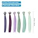 PATIKIL 20cm Doll Hair Wefts, 6Pcs Soft Synthetic Straight Hair Doll Wigs Doll Hair Extensions Accessories for Doll Making DIY Craft, Multicolor 3
