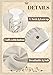 PROCOS Mens Medieval Undershirts Pirate Viking Loose Shirt Vampire Renaissance Linen Tunic Shirts Lace-Up V-Neck Costume (L) Beige