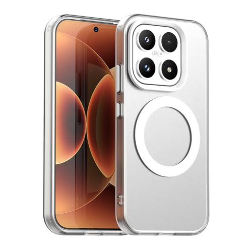 Image of for Xiaomi 17 Case Magnetic Case Anti Drop Hybrid Phone Back Cover - White