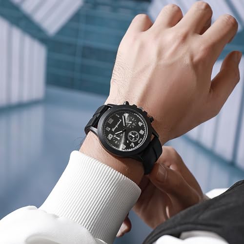 Weicam Unisex Simple Silicone Band Analog Quartz Wristwatches Sport Watch2