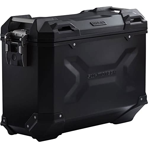 Valise latérale gauche Trax ADV SW-MOTECH 37 L alu noir étanche antichoc