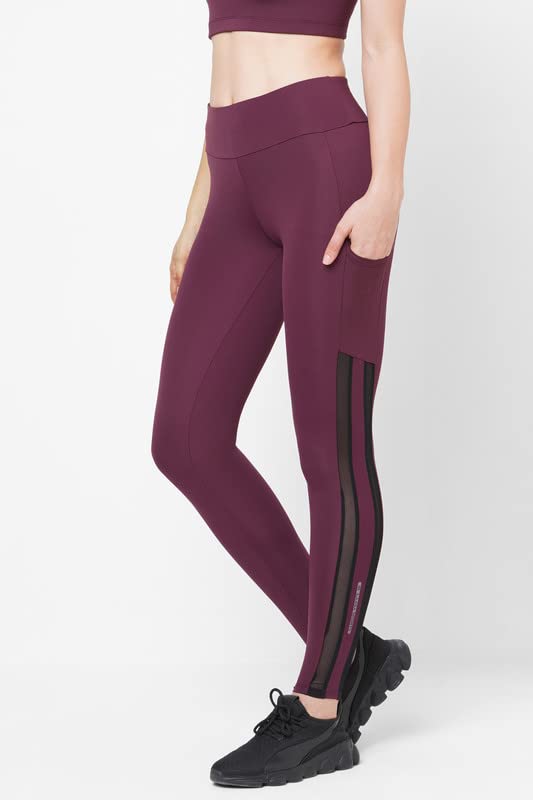 Image of JUST-Dry MESH Panel 7 /8 GO Train Tights