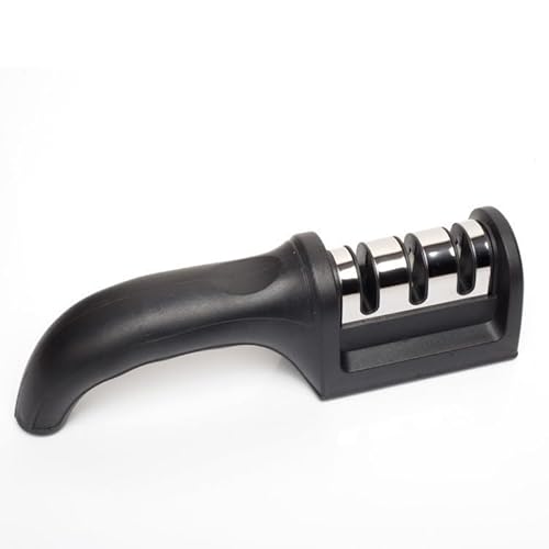 Outdoor Portable Knife Sharpener, Multifunctional Handheld Tungsten Steel Sharpening Tool for Kitchen & Hunting, Afilador de Cuchillos, Removable & Quick Blade Sharpener (A)