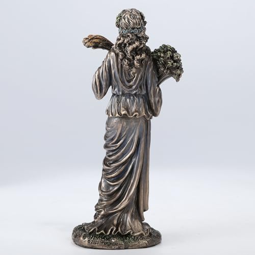 Estatua Demeter diosa griega de la cosecha 15 cm miniatura 3